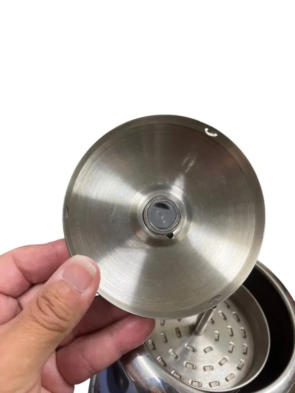 Farberware Yosemite large stainless steel coffee stove top percolater SKU 10-596